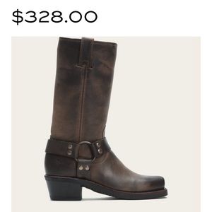 Frye Harness 12R in Smoke Size 10